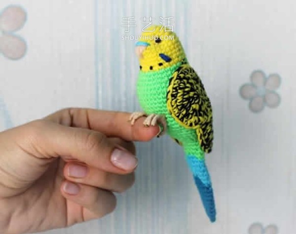 Lifelike birds! Pictures of hand-crocheted exquisite bird works