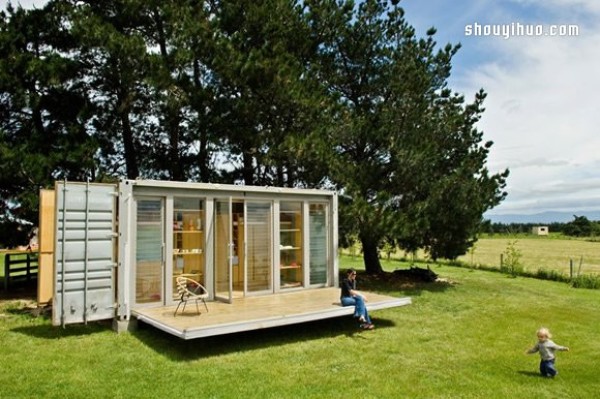 Change your thinking about shipping containers and building a container home that can accommodate a family of four