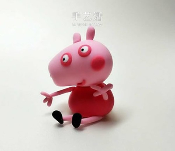 Ultra-light clay hand-made Peppa Pig Illustrated Tutorial