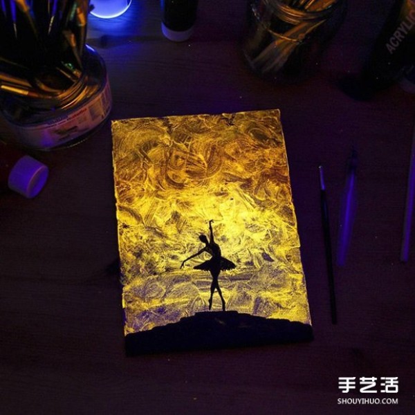 The art of not giving up day and night! Criscos luminous dream creative paintings