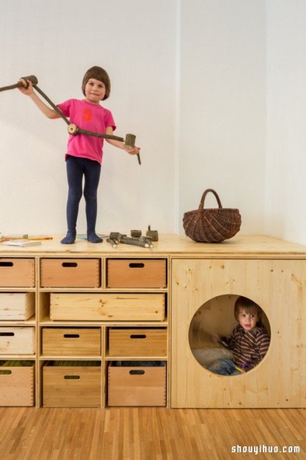 Decoration and layout design of forest kindergarten in Berlin, Germany