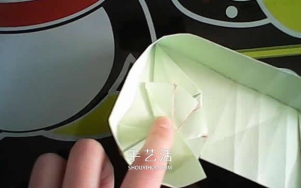 Valentines Day Gift Box Origami Tutorial How to Fold a Heart Carton with Lid