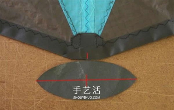 Teach you step by step! The production method and process of tumbling stunt kite