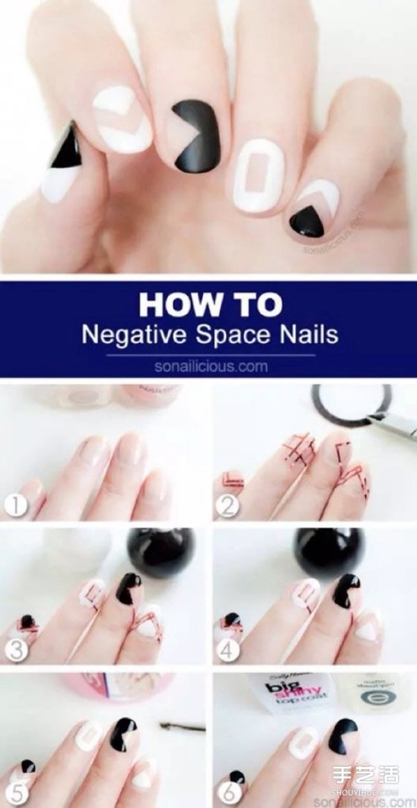 8 beautiful manicure steps and illustrated tutorials, save money and look beautiful! 