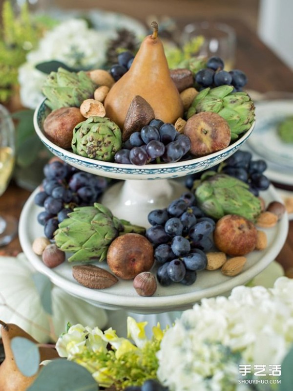 How to make the dining table beautiful to welcome guests, using only supermarket materials to decorate the dining table