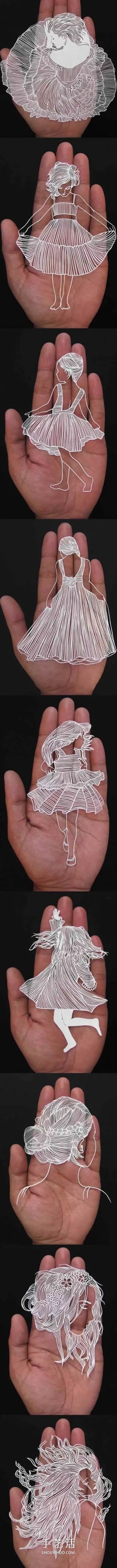 A comprehensive collection of master-level two-dimensional paper sculptures, making A4 paper worth ten thousand times! 