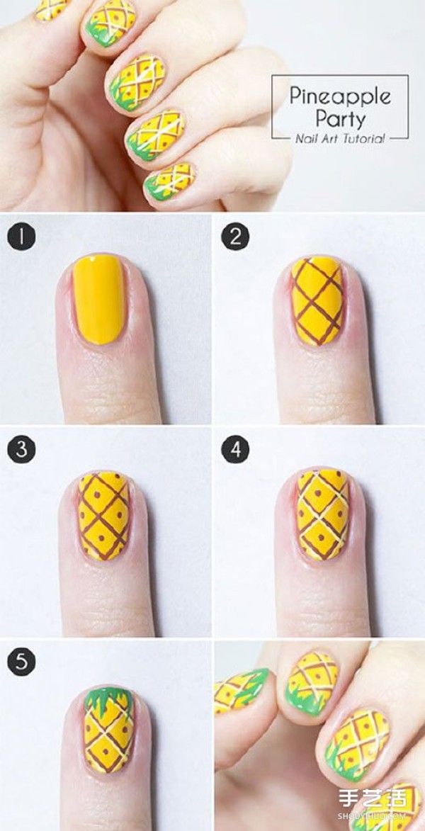 8 beautiful manicure steps and illustrated tutorials, save money and look beautiful! 