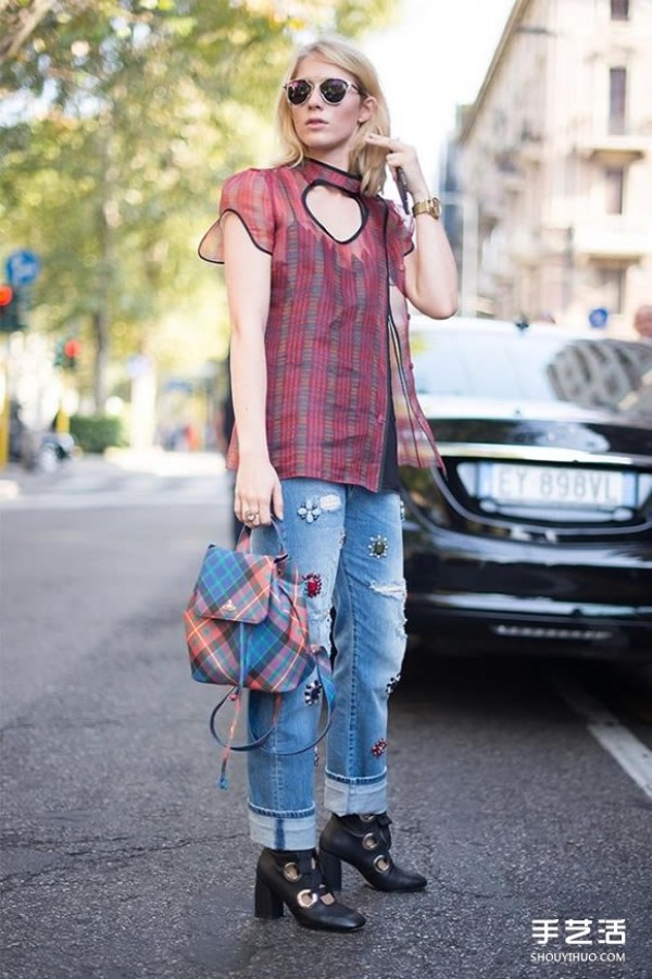 The trend of jeans: 5 styles of denim wide pants