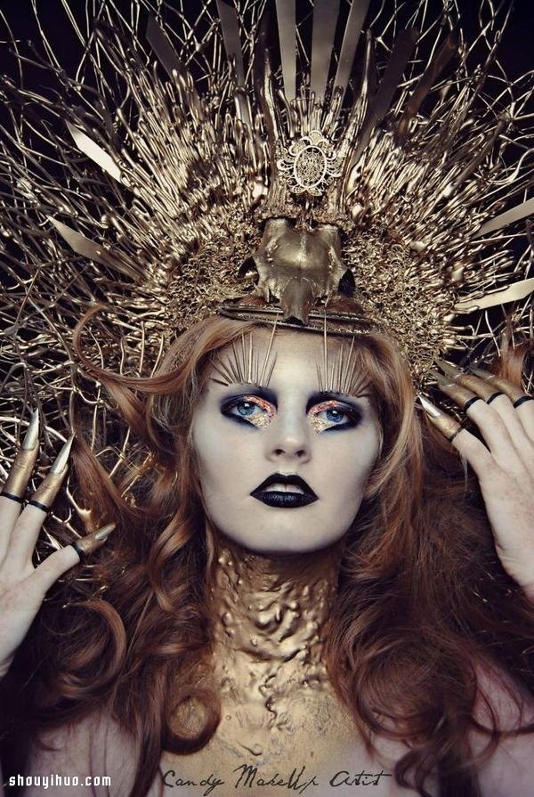 Dark World Makeup: 23-year-old Girl Joyces Makeup Art