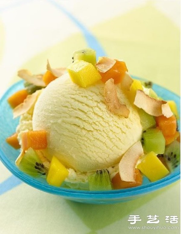 How to make homemade mango ice cream and mango ice cream