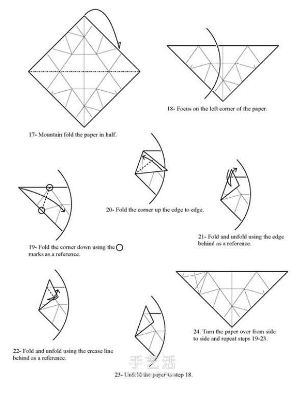 How to make bouquets from paper and folding steps for three-dimensional stars