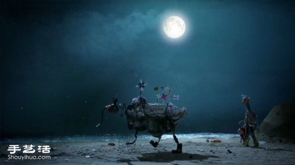 Keep the hand puppet show: Russian girl Dina stop-motion animation short film