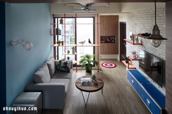 60 square meters small apartment home future technological sense decoration design