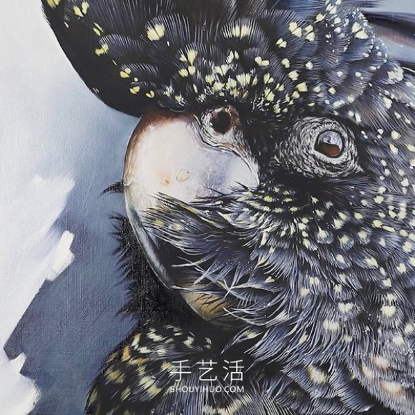 Hyper-realistic oil painting, capturing the wild and natural beauty of wild animals