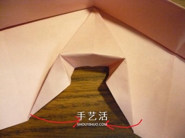 Heart-shaped gift box origami method and how to fold a covered and covered love box with illustrations