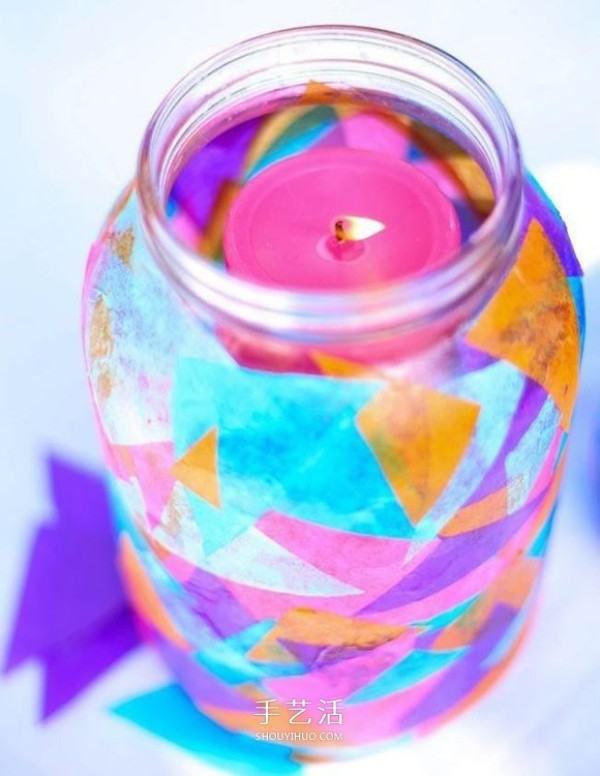 How to make lanterns from glass bottles, how to make handmade glass lanterns for children