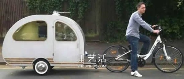 Shocked! I can’t afford to drive a car or RV, but I also have a bicycle RV! 