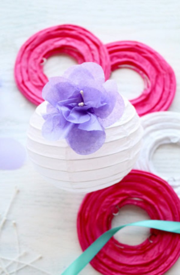 16 charming handicraft decorations made by DIY with various flowers