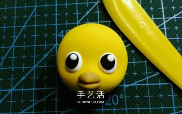 Ultra-light clay hand-made step-by-step picture of the cute chicken team Mikey