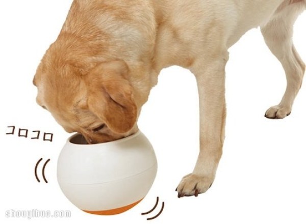 Oppo Food Ball is a tumbler bowl for dogs to eat slowly