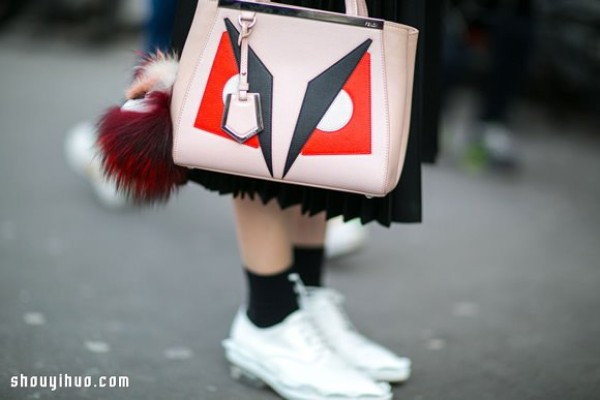 Womens Novelty Bags Appearing in Fashion Street Photos