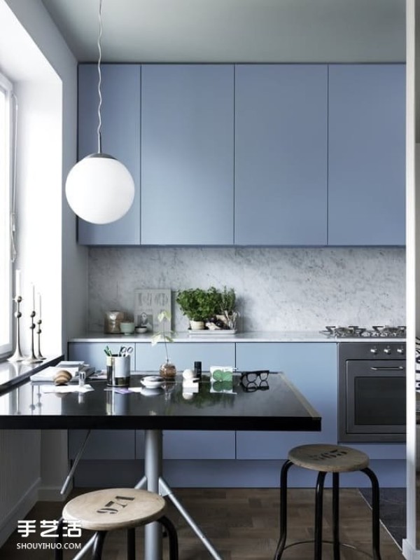 From now on you will fall in love with cooking: Nordic simple style kitchen design