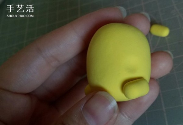 Ultra-light clay short-legged dog DIY tutorial to make a cartoon puppy from clay