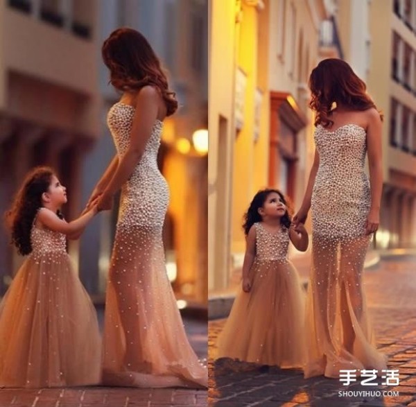 Mothers little wish: to make her daughter into a mini version of herself