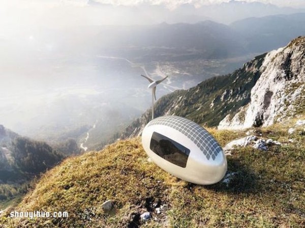 Egg-shaped house Ecocapsule uses entirely renewable energy! 