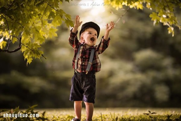 Captures the precious childhood time and records the sons growth process photography