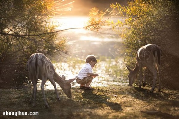 Captures the precious childhood time and records the sons growth process photography