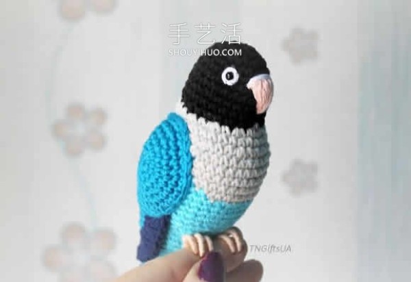 Lifelike birds! Pictures of hand-crocheted exquisite bird works