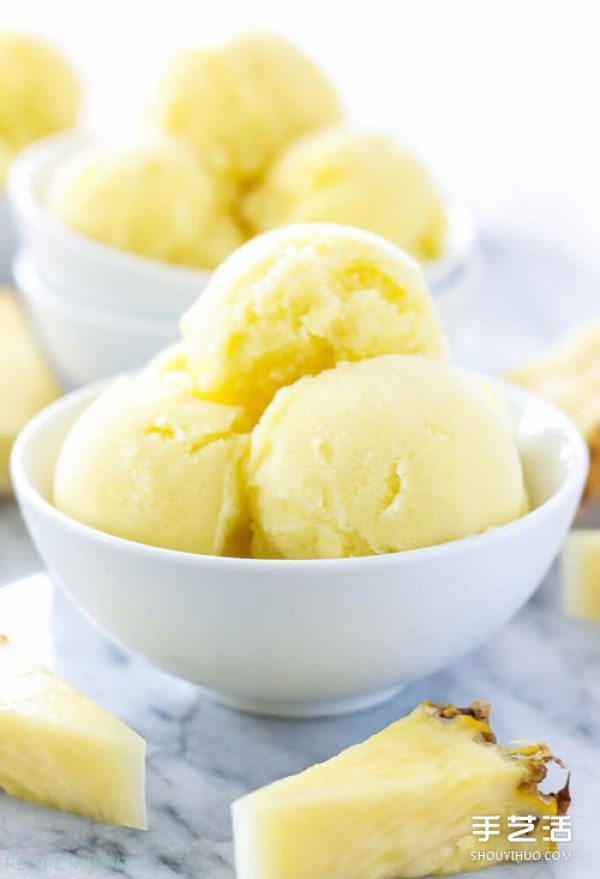 How to make sorbet ice cream, simple sorbet ice cream making tutorial