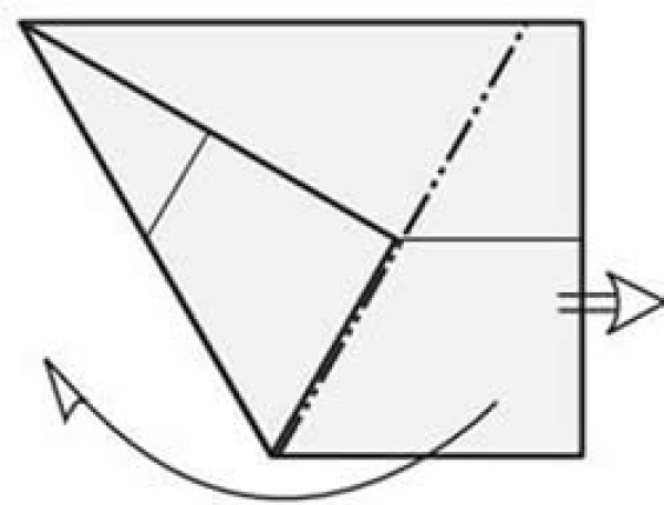 Basic Origami Tutorial: 3 methods for you to make equilateral triangle paper