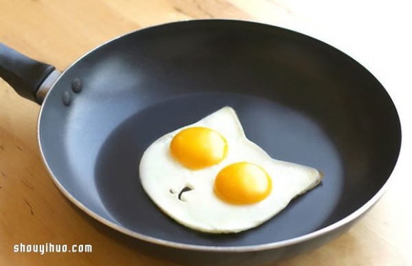 Cat + Sun Eggs super cute omelette mold will make you feel good