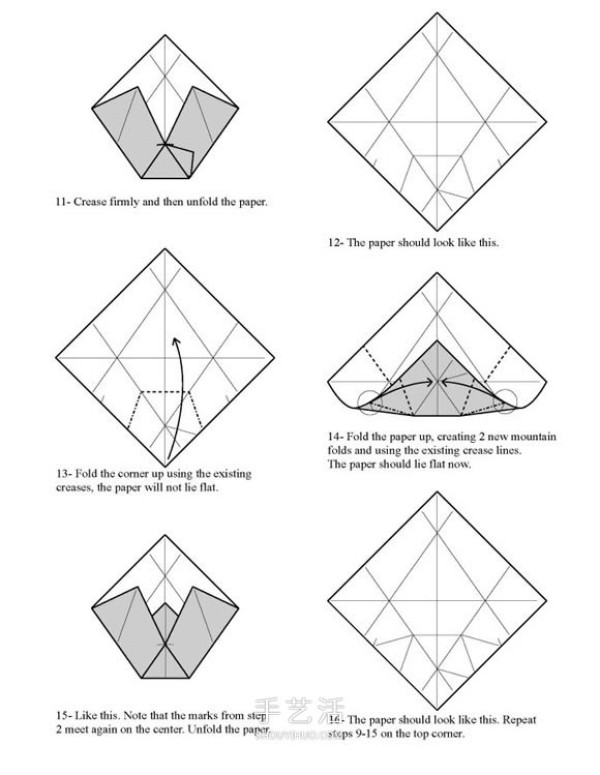 How to make bouquets from paper and folding steps for three-dimensional stars