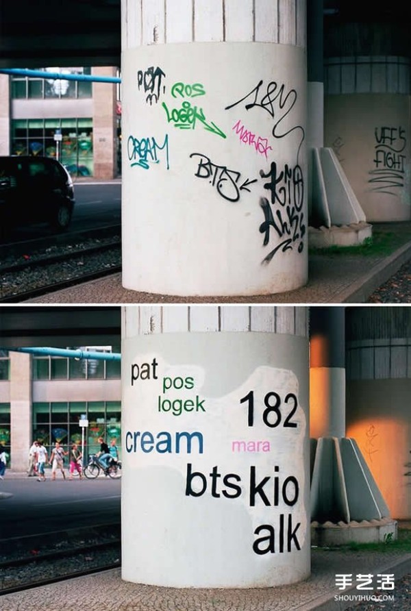 All the mysteries have been solved! Turn graffiti into a serious font