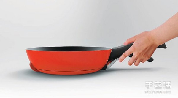 Frying pan + dinner plate two-in-one detachable multi-functional pan design