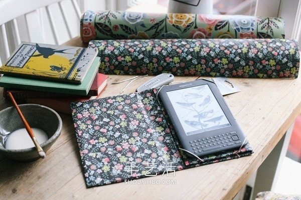 Tutorial on simple homemade iPad and Kindle protective cases