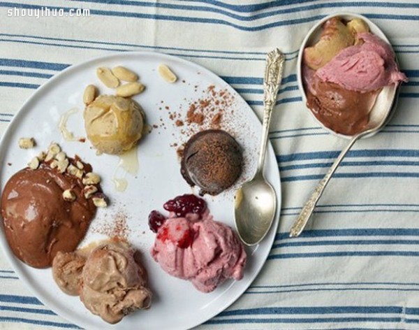 Just use a banana to make healthy low-fat handmade ice cream