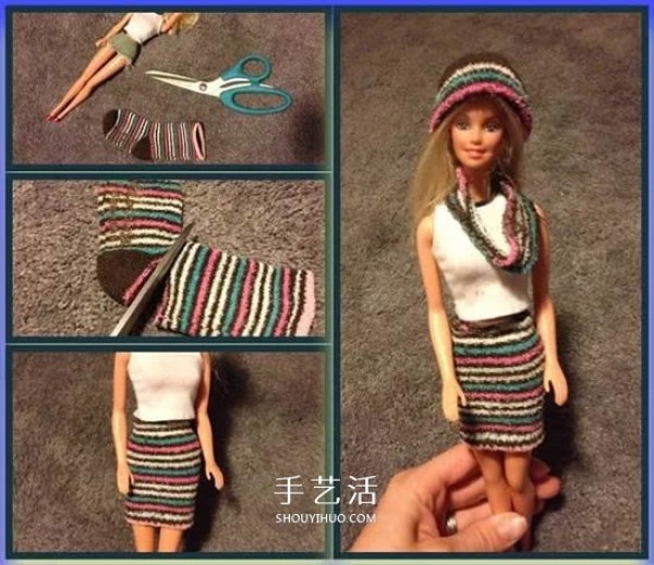 Simple use of socks to make doll clothes has these uses besides wearing them! 