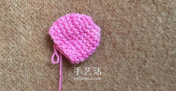 How to crochet radish with a simple method of crocheting water radish with illustrations