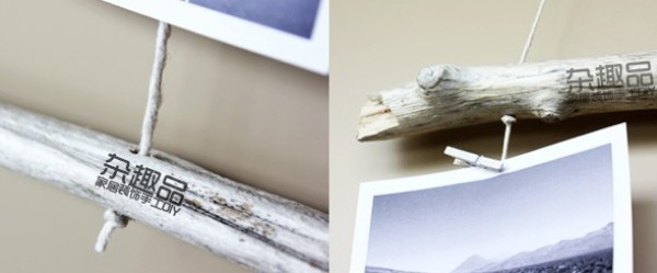 Natural style photo wall DIY production tutorial