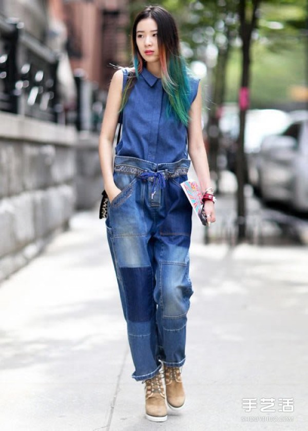 The trend of jeans: 5 styles of denim wide pants