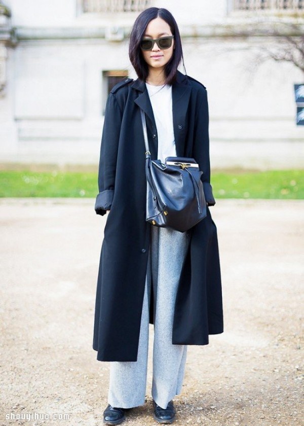 The models long coat style will give you some inspiration for your coat!