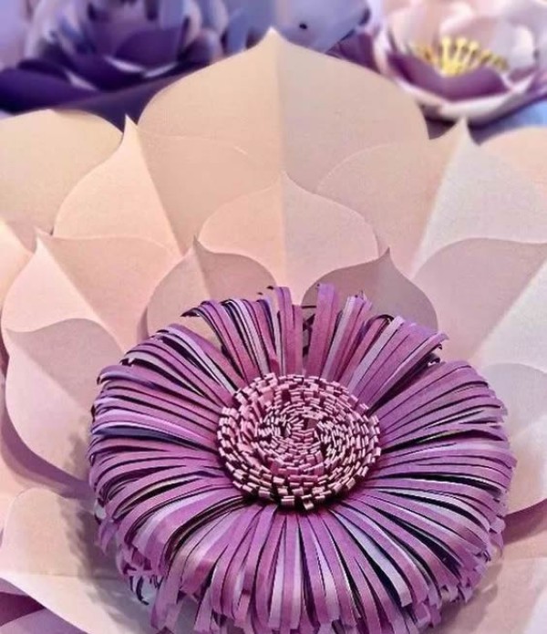 How to make handmade paper flowers with many beautiful paper flowers with complete illustrations