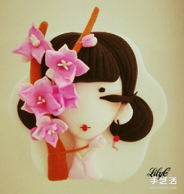 Korean clay illustration works appreciate exquisite clay illustration pictures