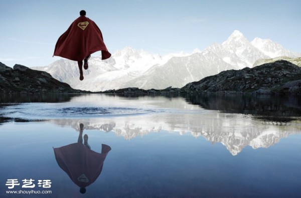 Benoit Lapray superhero-themed creative photography works