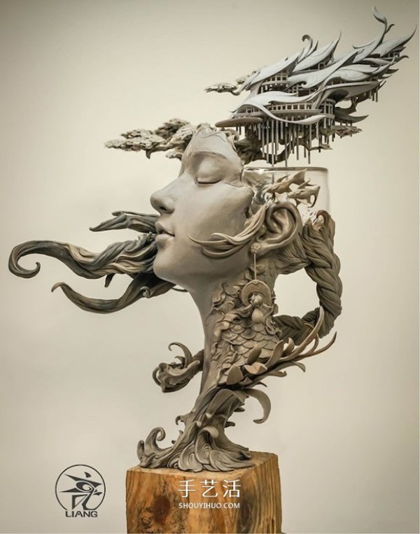 The majestic and delicate clay sculpture: Chang