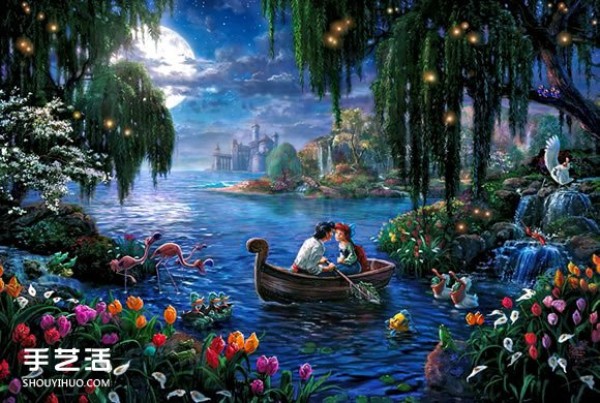 Never seen such a Disney scene, so beautiful! 